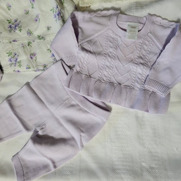 Gymboree Home Grown 100% organic Cotton up to 7 lb. Lot NWT - Picture 9 of 11